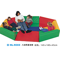NL-R069-八边形儿童座谈椅