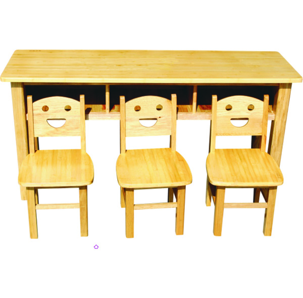 LRD773-实木课桌椅